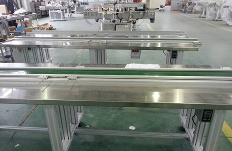 牙線包裝流水線貼標機