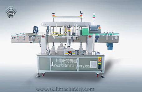 洗衣液雙面貼標機