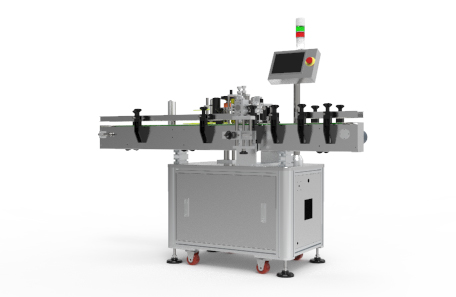 玻璃瓶定點定位貼標機