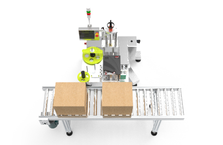 紙盒在線打印貼標機