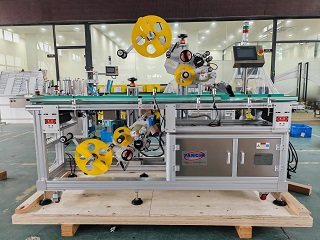 2025.9.19河南上下面平面不干膠貼標機2臺